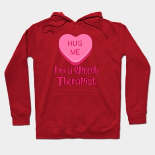 Valentines day,  speech therapy, speech languguage pathologist, Slpa, slp assistant Hoodie